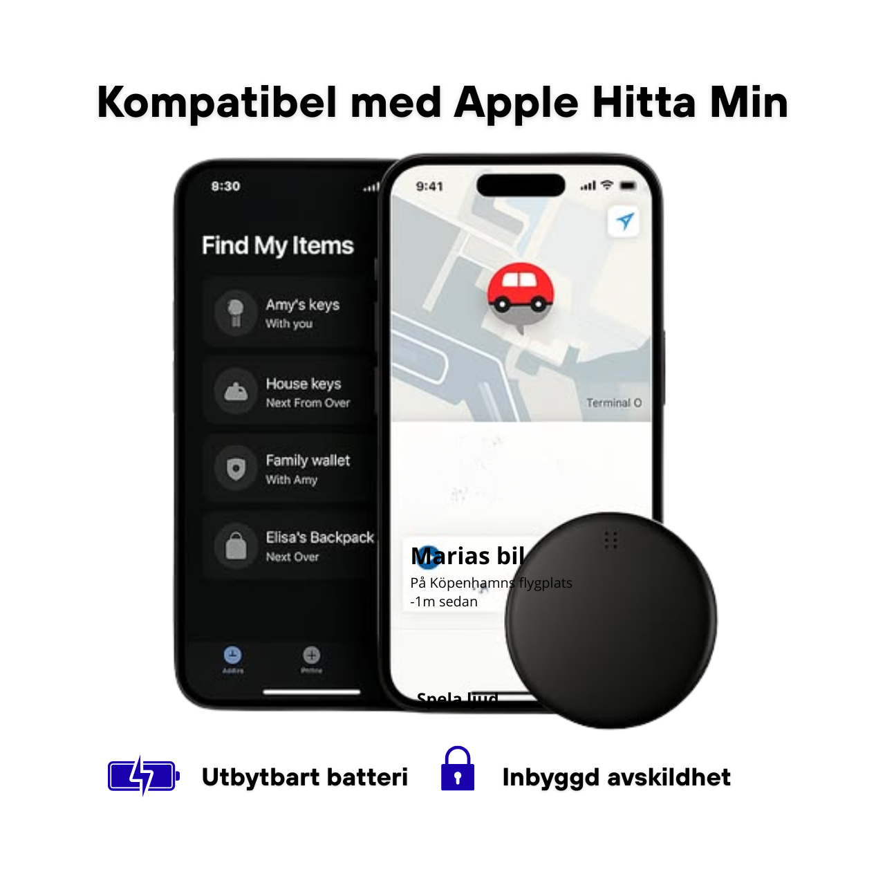 TrackOn Tag - För det som inte får försvinna (iPhone)