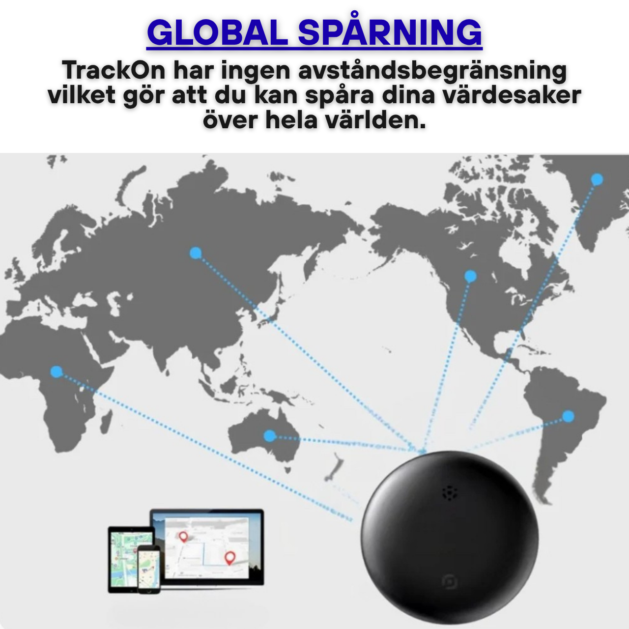 TrackOn Tag - För det som inte får försvinna (iPhone)